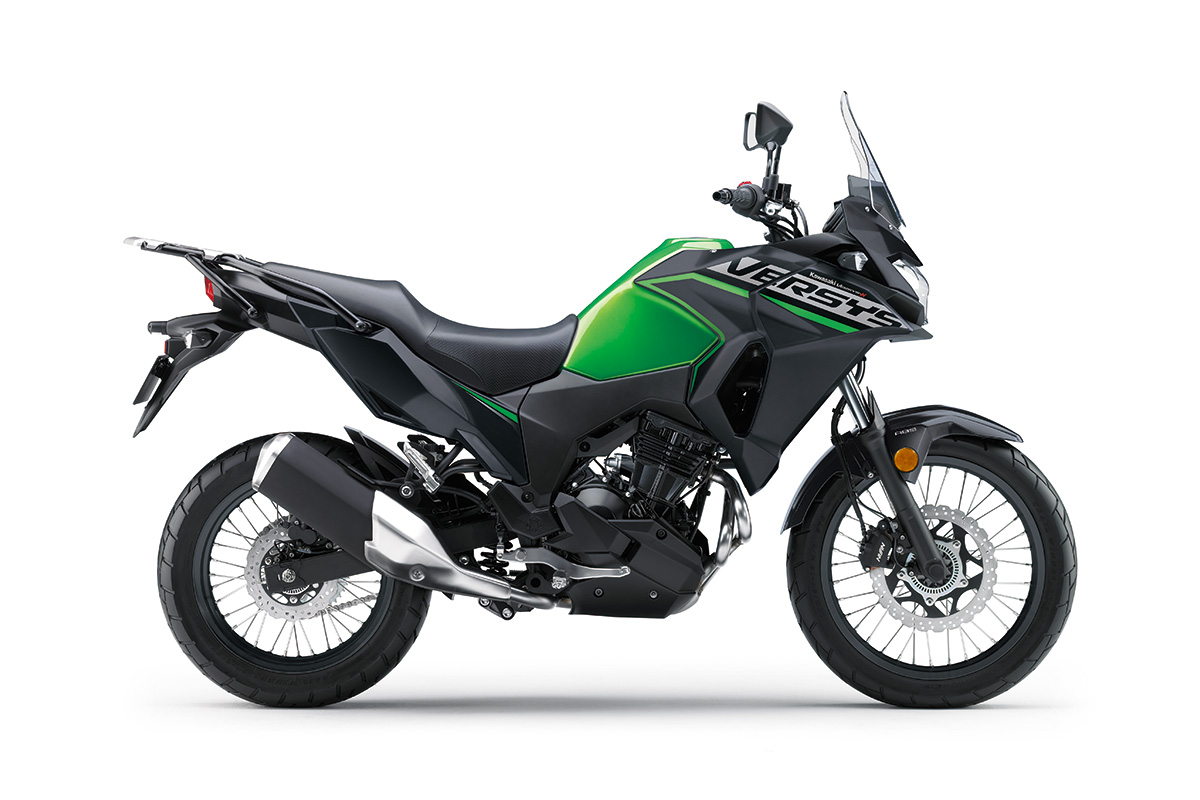 VERSYS-X 300 - Candy Lime Green / Metallic Flat Spark Black